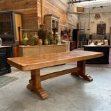 Oak farmhouse table