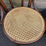 Suite de 4 chaises viennoise bistrot