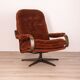 Pair of vintage armchairs from the 60s Bordeaux Danish design