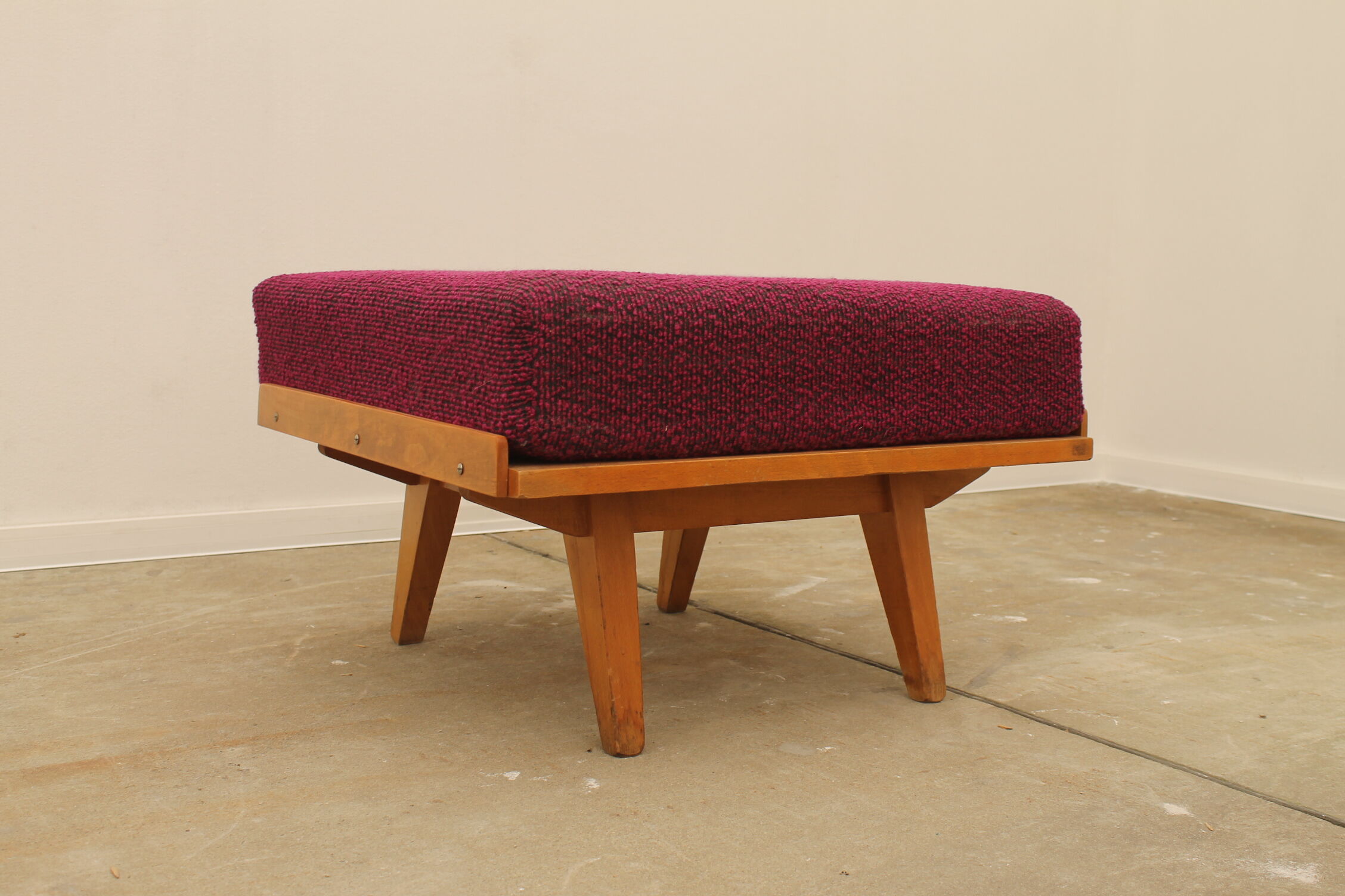 Footstool by Frantisek Jirák for Tatra Nabytok 1960s