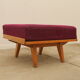 Footstool by Frantisek Jirák for Tatra Nabytok 1960s