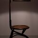 Fantastic Rattan Floor lamp and table 1970s