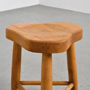 Free-form stool by Christian Durupt, around 1955.