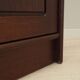 Mahogany showcase, Danish design, 1970s, production: Denmark