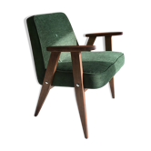 Fauteuil 366 polonais original du milieu du siècle conçu en 1962 par Józef Chierowski