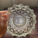 Cendrier en cristal vintage