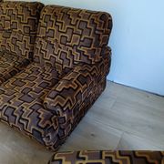 Set vintage sofa bed and 2 armchairs