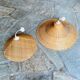 Suspension in rattan canage vintage years 70.