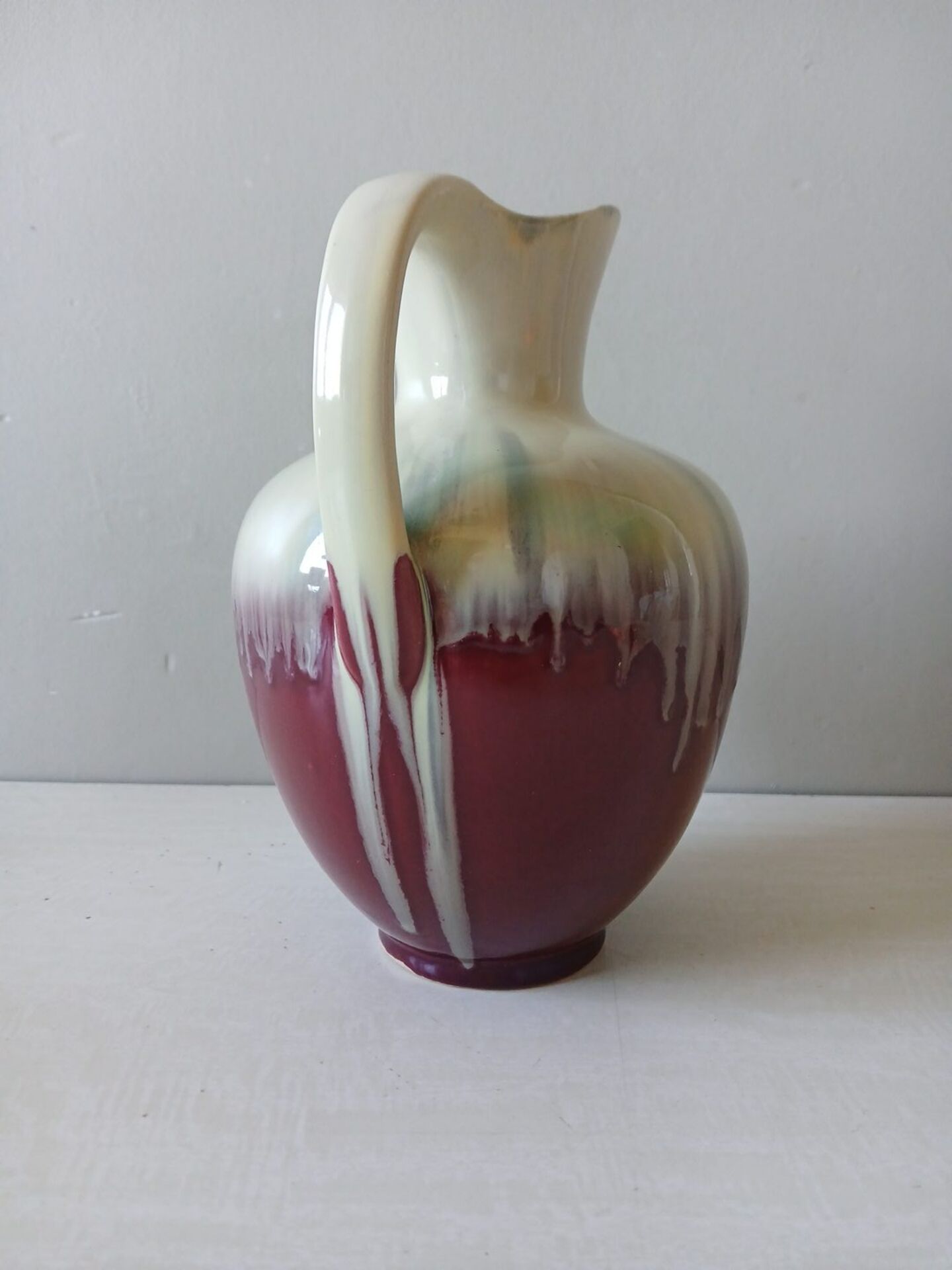 Ceramic pitcher vase West Germany 582/20 – Germany 1950s-60s