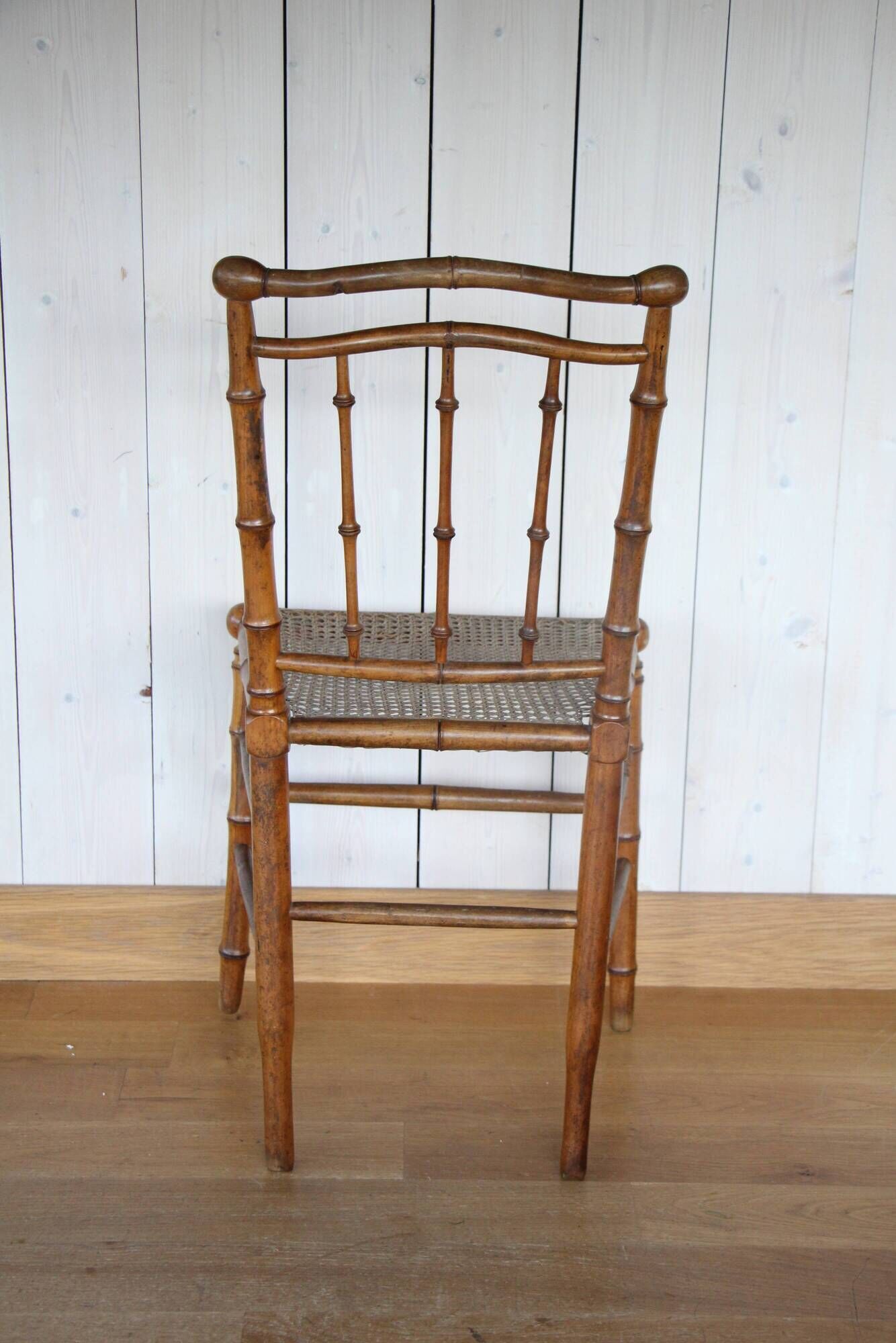 Caned chair Napoleon III