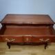 Commode arbalète trois tiroirs en merisier