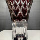 Vintage crystal vase from Val St Lambert
