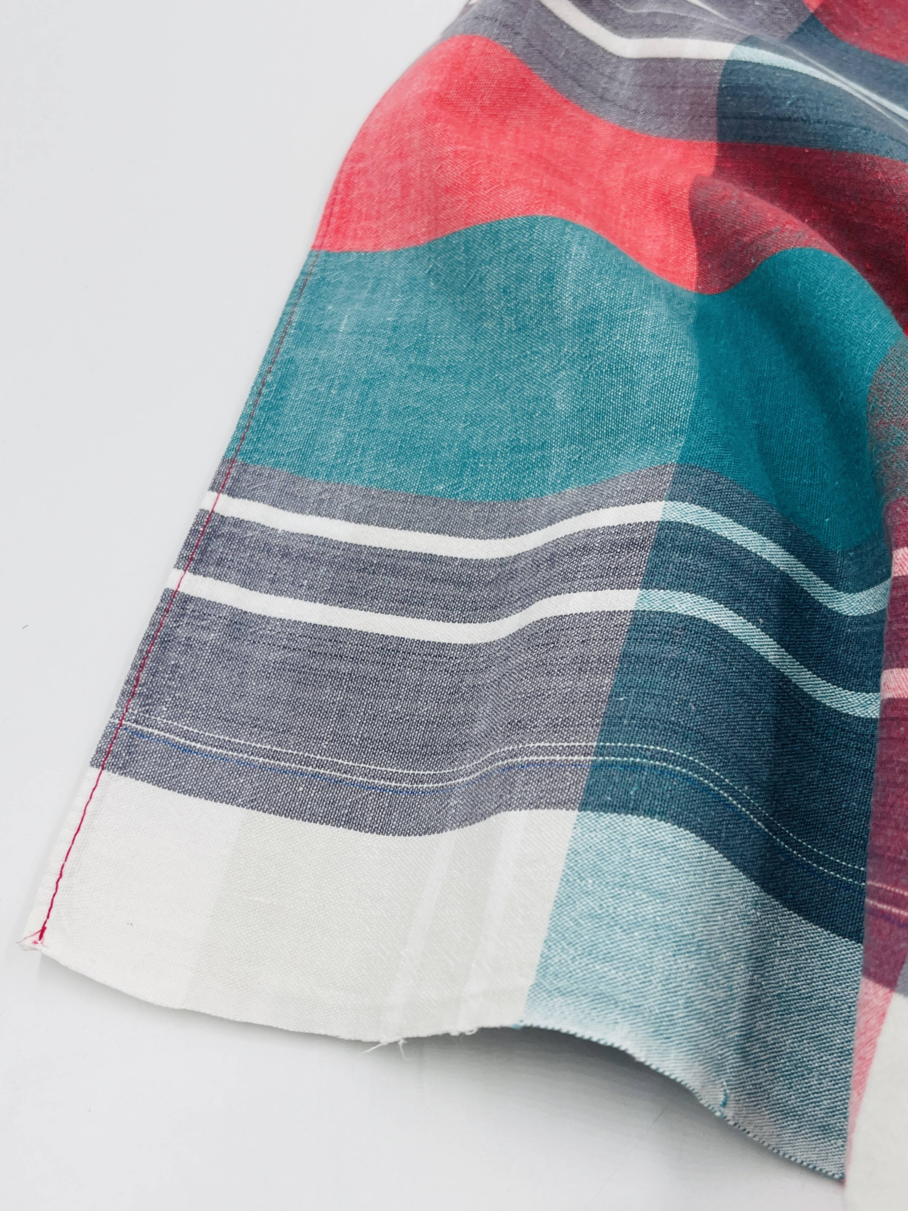 Vintage red tablecloth