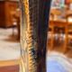 Very large signed roller vase (to be deciphered)