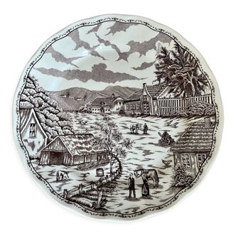 Dish Italian manufacture N.Fontabesso 1760