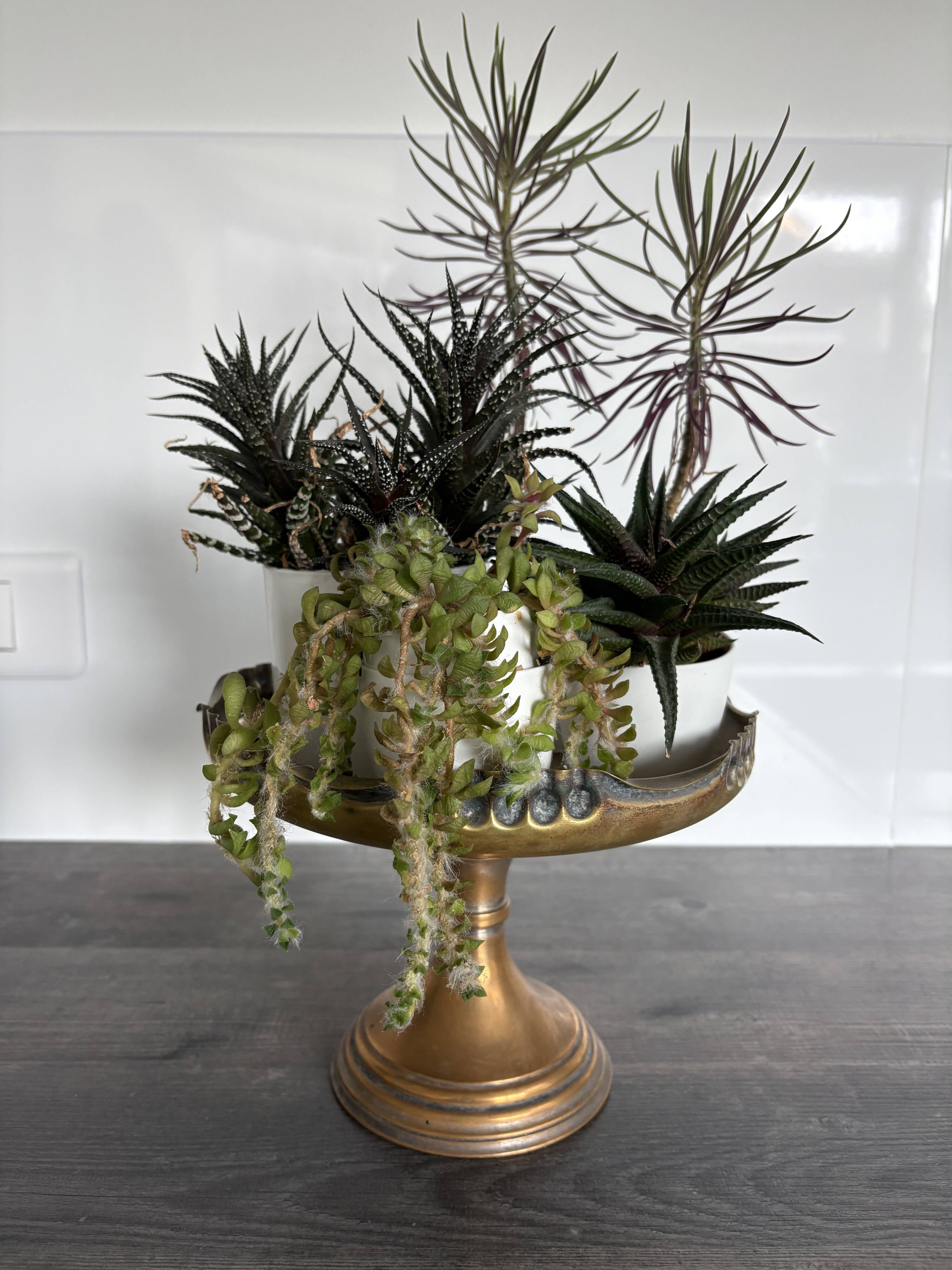 Art Deco gilt metal cup