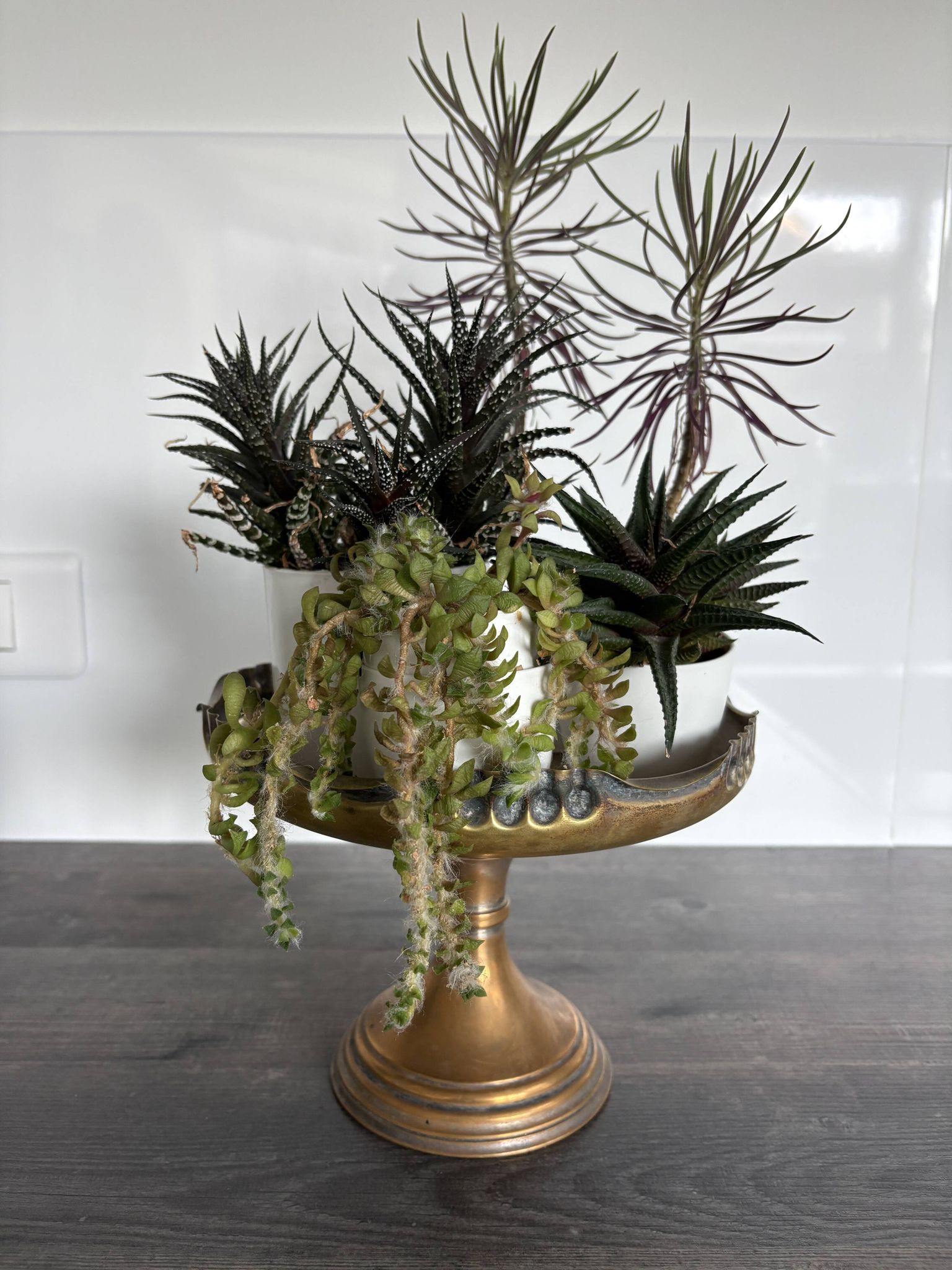 Art Deco gilt metal cup