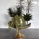 Coupe en métal doré Art Déco