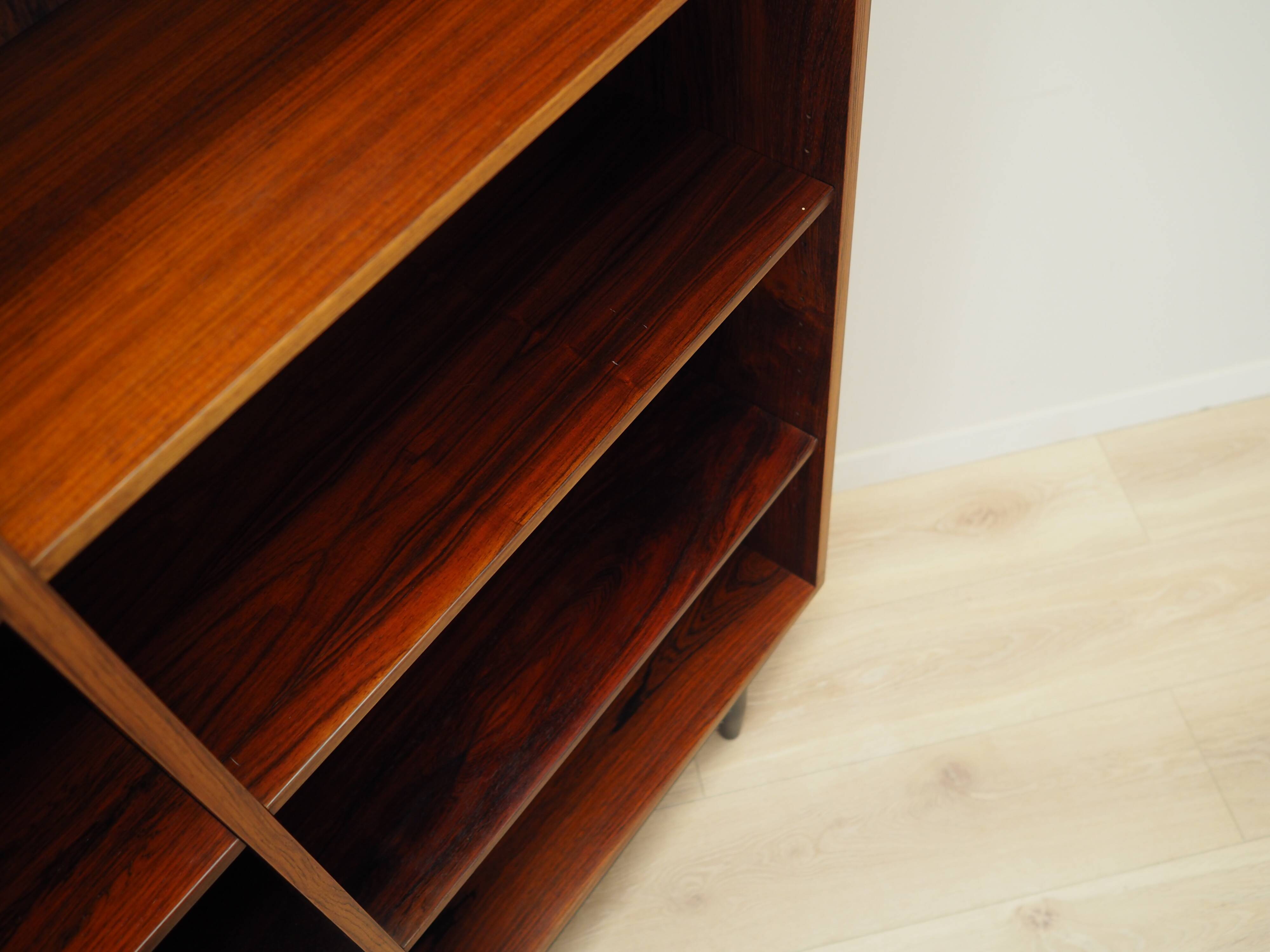 Rosewood bookcase, Danish design, 1970s, manufactured by Omann Jun
