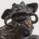 Pair of Foo Dogs in ceramic, 19th century