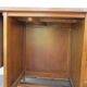 Desk oak vintage style english drawer and extension