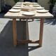 Large renovated old farmhouse table