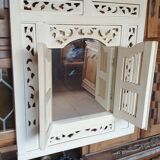 Mirror frame with door - North African moucharabieh style - 20th century