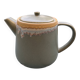 Celadon teapot – Japanese wabi-sabi style – very rare model.