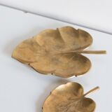 Empty old brass leaf bags