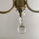 Chandeliers with glass drops 3 lights