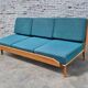 Lysecky Nabytok sofa bed, Czech vintage 1960s
