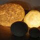 Set of 4 “Dora” model rock lamps by André Cazenave for Atelier A, 1960