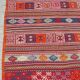Turkish Kilim rug, vintage area rugs