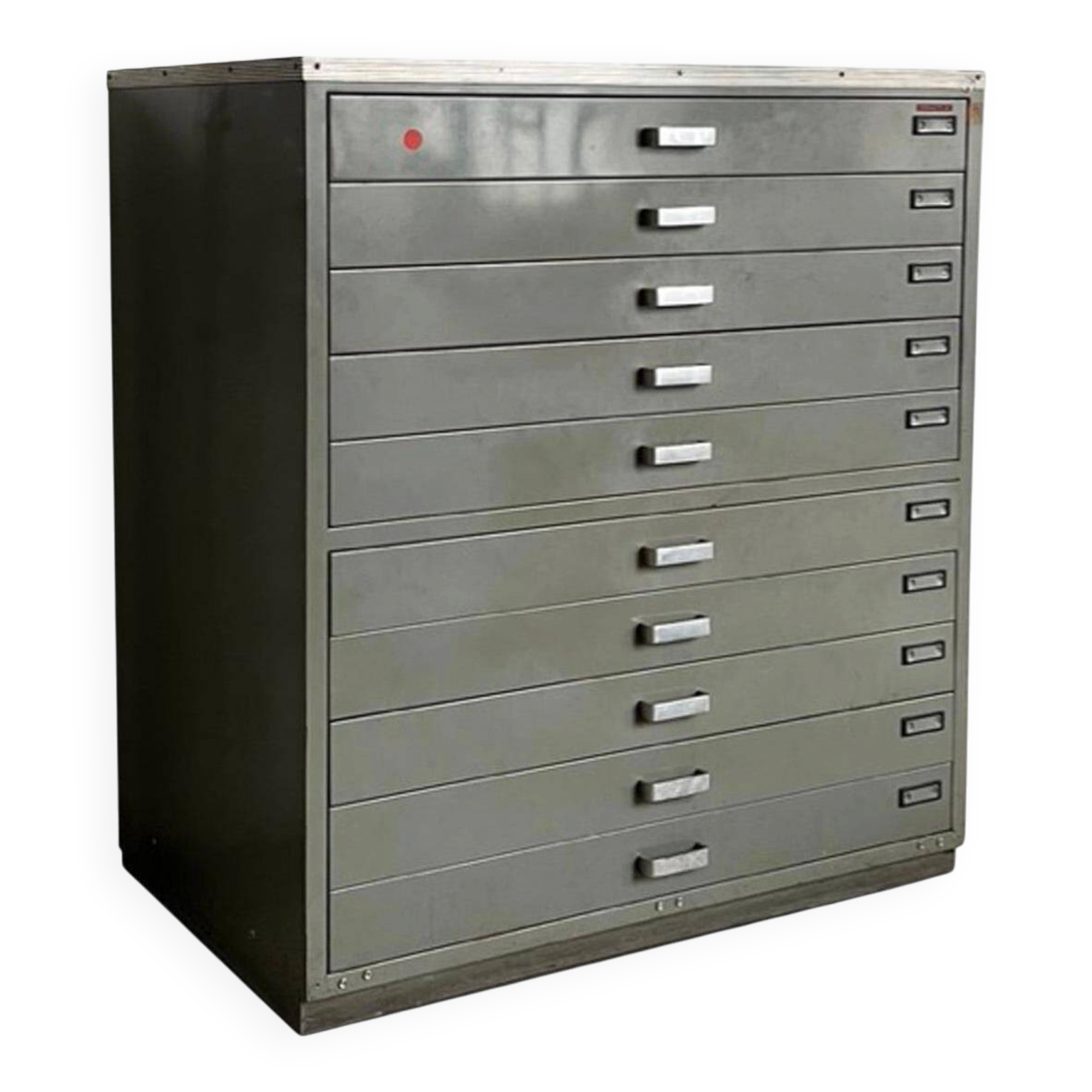 Vintage Italian Industrial Cabinet / drawers  for storage drawings and posters