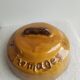 Glazed ceramic cheese dome
