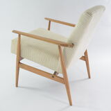 Fox velvet chair with cream side