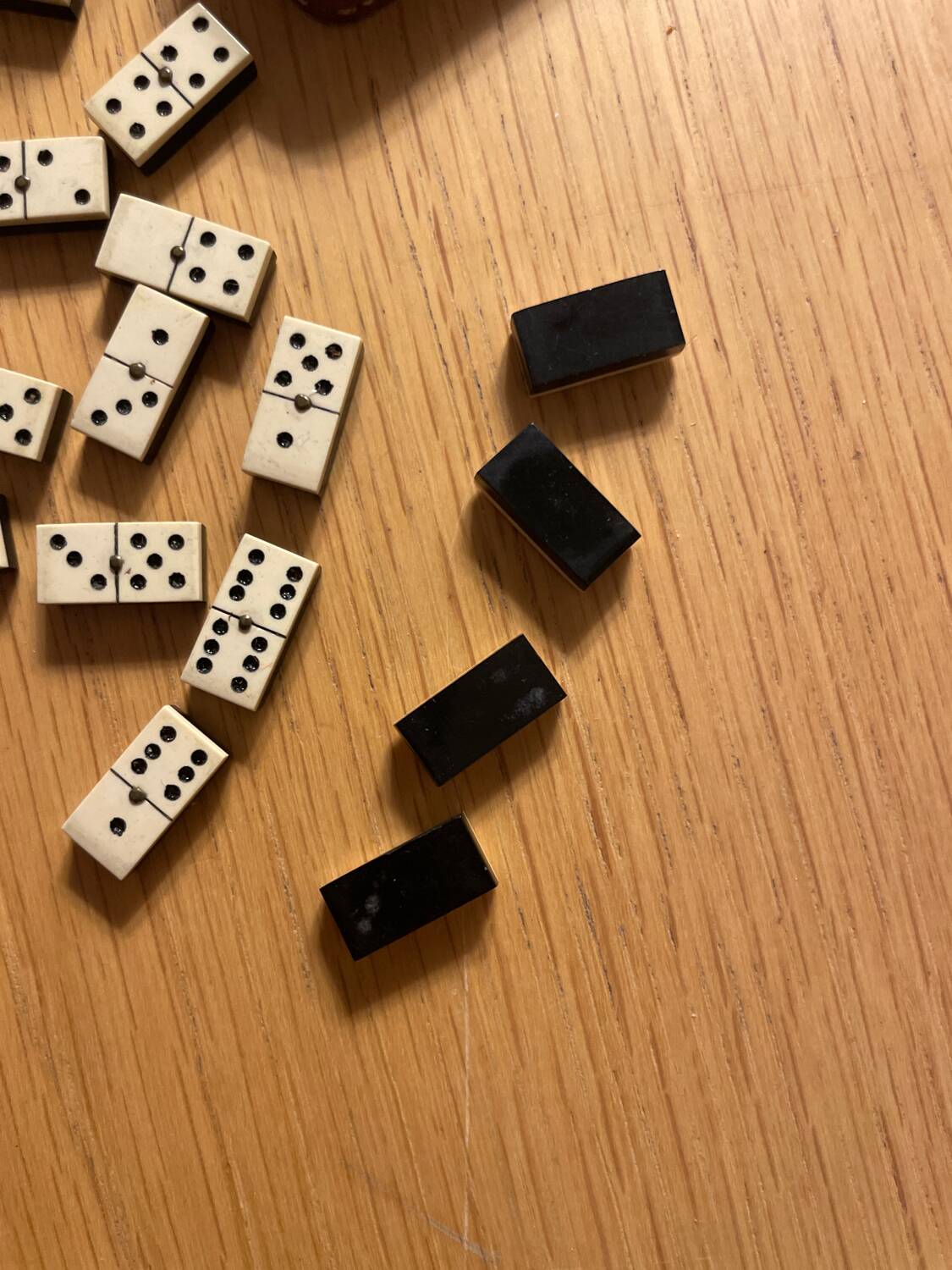 Old domino game