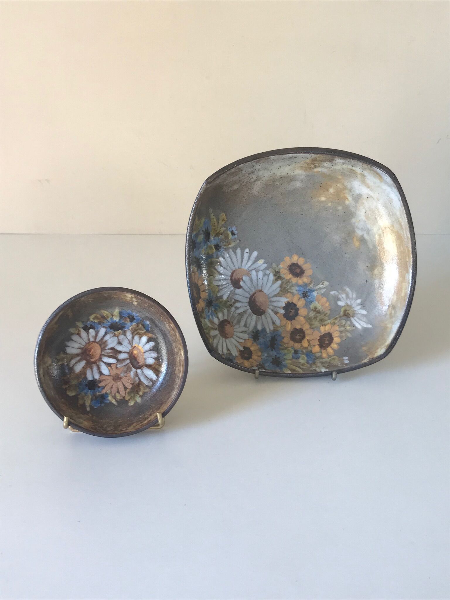Ceramic duo Alexandre kostanda bohemian 1960
