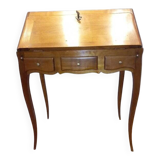 Antique drop-front secretary desk