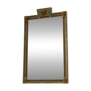 miroir en bois doré,