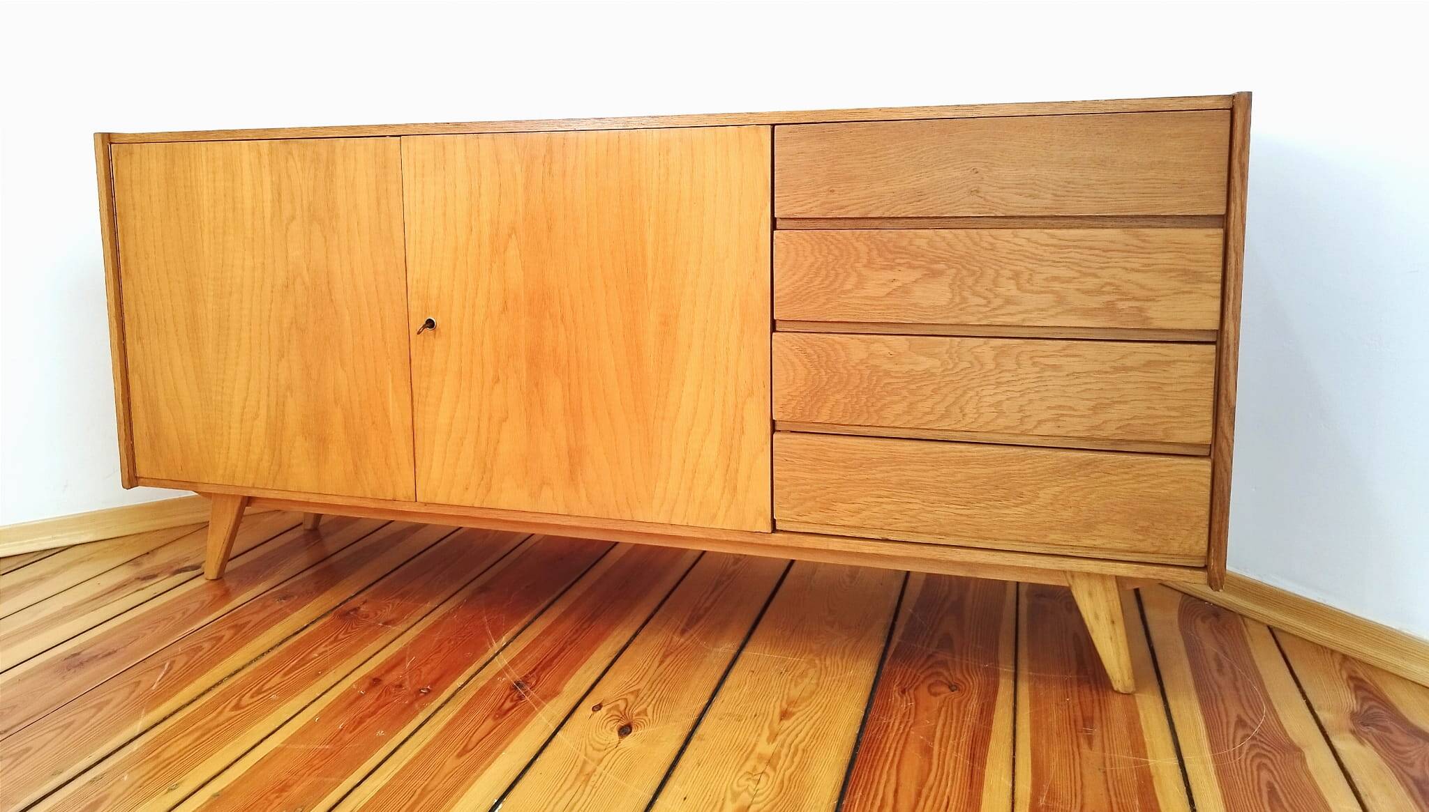 Czechoslovakian Sideboard by J. Jiroutek for Interier Prague, 1960s