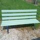 Old garden bench.