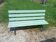 Old garden bench.