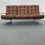 Canapé 3 places vintage par Eugen Schmidt pour Soloform, 1960 s