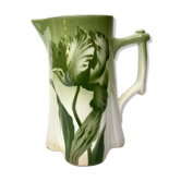 Antique Longwy Tulip Pitcher