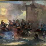 École xixeme siècle cavalerie