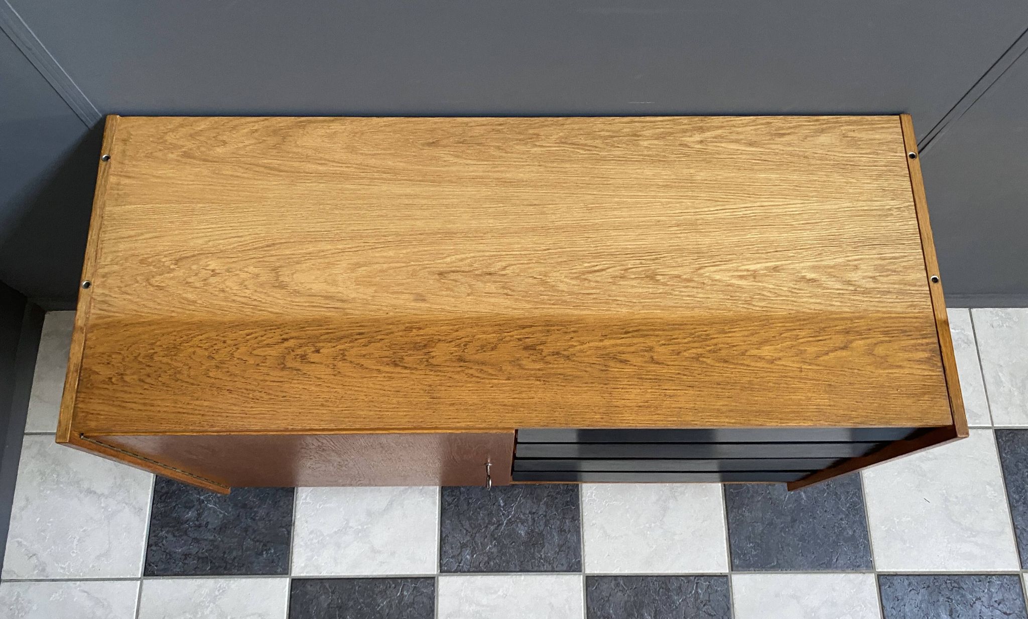 Pink Jiri Jiroutek U458 sideboard 1960s for Interier Praha
