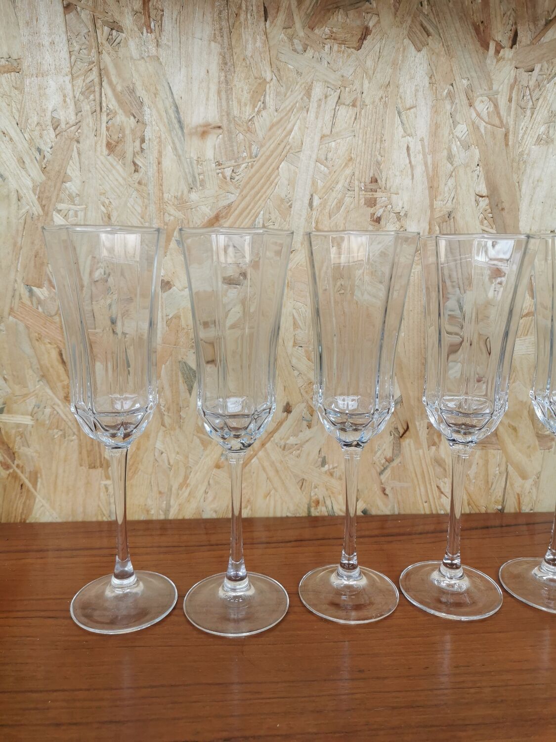 Service de 10 flûtes à Champagne Arcopal