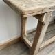 Old wooden workbench