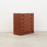 Commode en teck, design danois, années 70, production : Danemark
